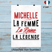 Affiche michelle la femme la reine la légende