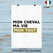 Affiche mon cheval ma vie