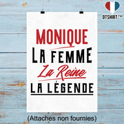 Affiche monique la femme la reine la légende