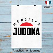 Affiche monsieur judoka