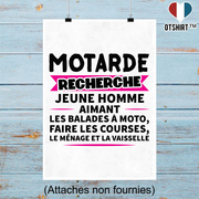 Affiche motarde recherche