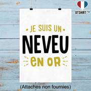 Affiche neveu en or 2
