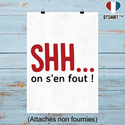 Affiche on s'en fout !