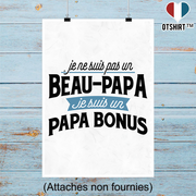 Affiche papa bonus beau papa