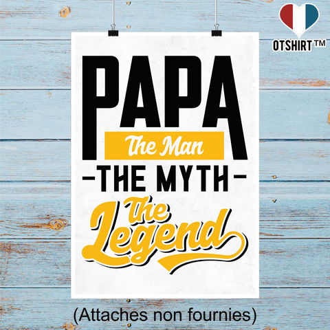 Affiche papa the legend
