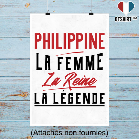 Affiche philippine la femme la reine la légende
