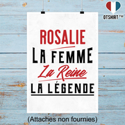 Affiche rosalie la femme la reine la légende