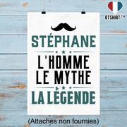 Affiche stéphane l'homme le mythe la légende