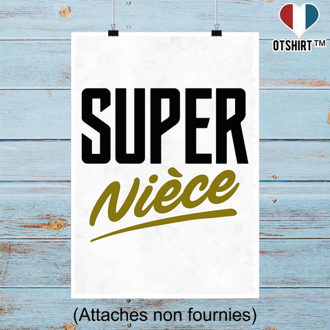 Affiche super nièce