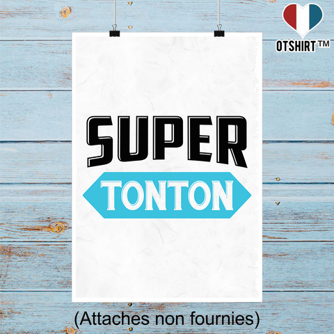 Affiche super tonton
