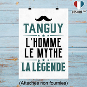Affiche tanguy l'homme le mythe la légende