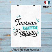 Affiche taureau ascendant parfaite