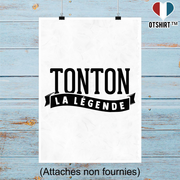 Affiche tonton la légende