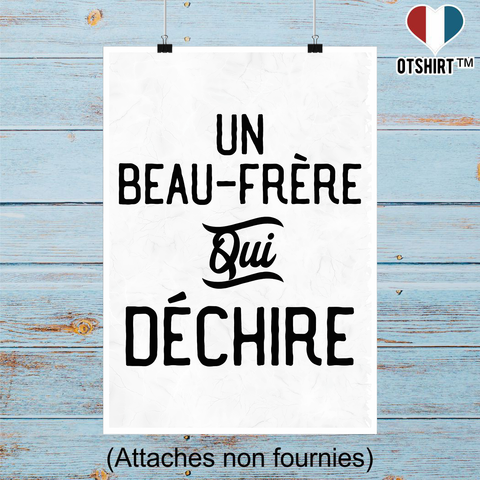 Affiche un beau-frère qui déchire