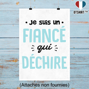 Affiche un fiancé qui déchire