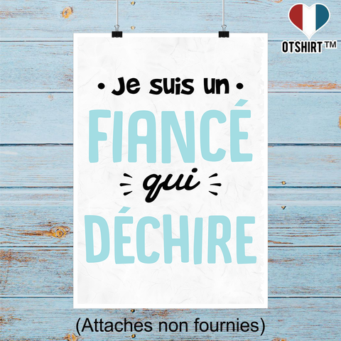 Affiche un fiancé qui déchire