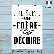 Affiche un frère qui déchire 3
