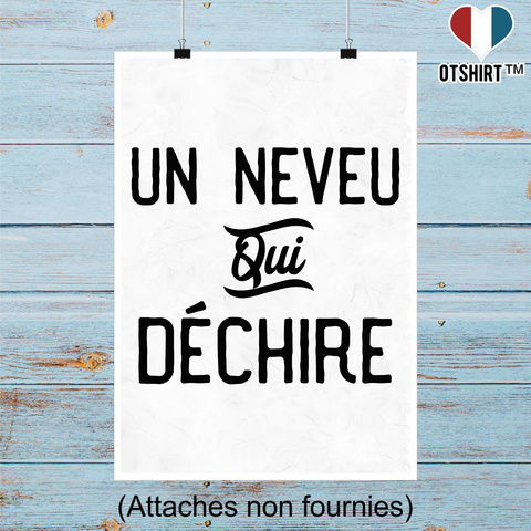 Affiche un neveu qui déchire 2