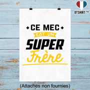 Affiche un super frère