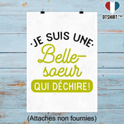 Affiche une belle-soeur qui déchire