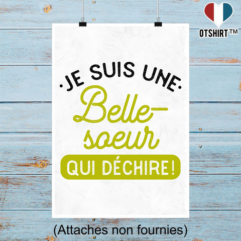 Affiche une belle-soeur qui déchire
