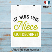 Affiche une nièce qui déchire 2