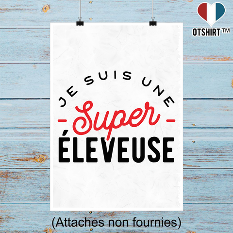 Affiche une super éleveuse