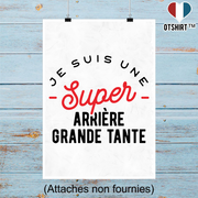 Affiche une super arrière grande tante