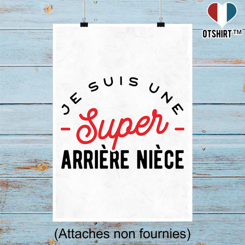 Affiche une super arrière nièce