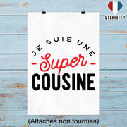 Affiche une super cousine