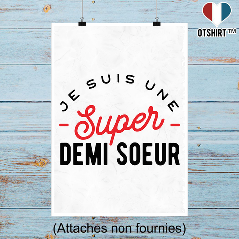 Affiche une super demi soeur