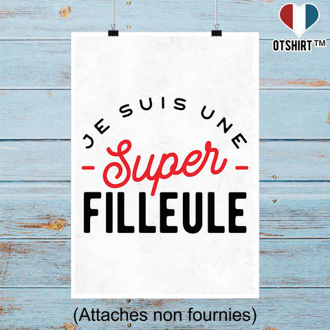 Affiche une super filleule