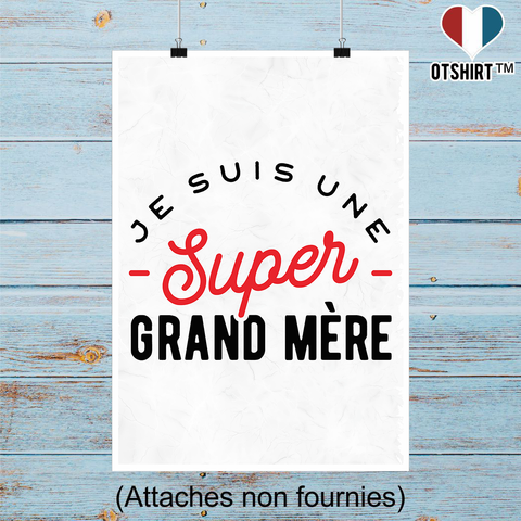 Affiche une super grand mère
