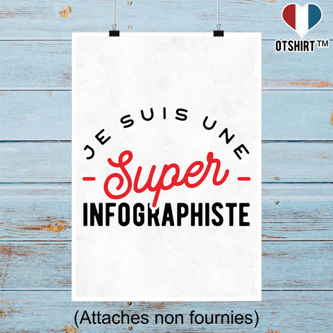 Affiche une super infographiste