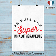 Affiche une super inhalothérapeute