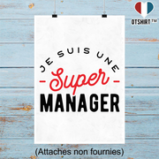 Affiche une super manager