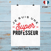 Affiche une super professeur