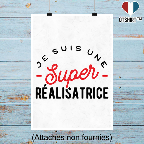 Affiche une super réalisatrice