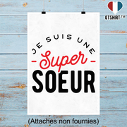 Affiche une super soeur