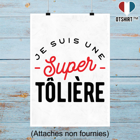 Affiche une super tôlière