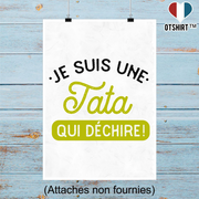 Affiche une tata qui déchire