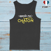Débardeur homme appelle moi chaton 2