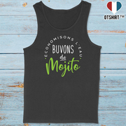 Débardeur homme buvons du mojito