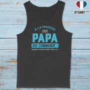 Débardeur homme c'est papa qui commande
