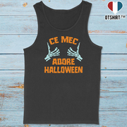 Débardeur homme ce mec adore halloween