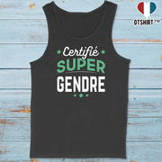 Débardeur homme certifié super gendre