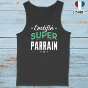 Débardeur homme certifié super parrain