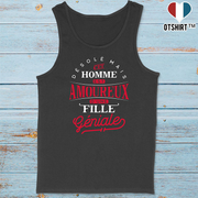 Débardeur homme cet homme est amoureux d'une fille géniale