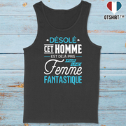 Débardeur homme déjà pris par une femme fantastique