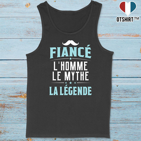 Débardeur homme fiancé la légende